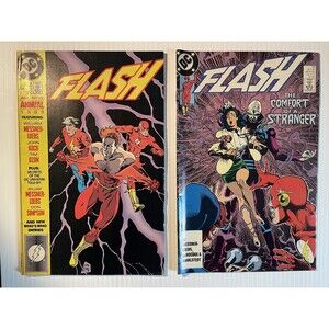 Flash Annual & The Comfort Of A Stranger No.3 & 31 (1989) DC Comics • LaRocque